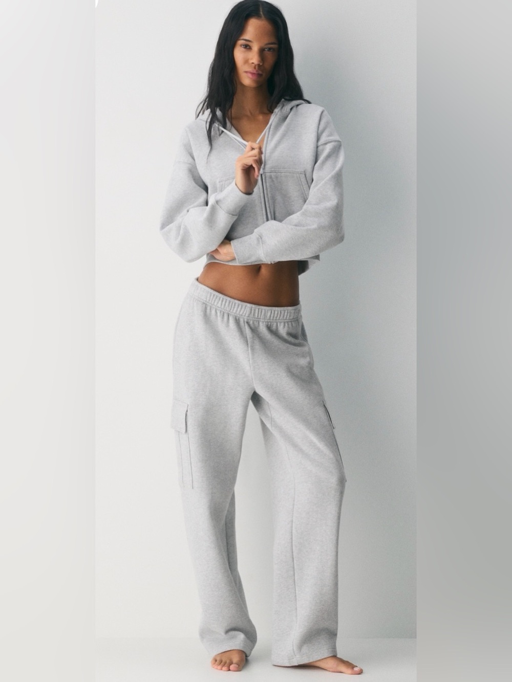 ARITZIA COZY SWEATFLEECE MEGA CARGO SWEATPANTS